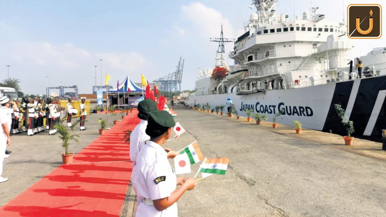 Usthadian Academy / Joint Exercise ‘Sahyog Kaijin’ Between Indian And Japanese Coast Guards| 15 jan 2024 Usthadian Academy / Joint Exercise ‘Sahyog Kaijin’ Between Indian And Japanese Coast Guards